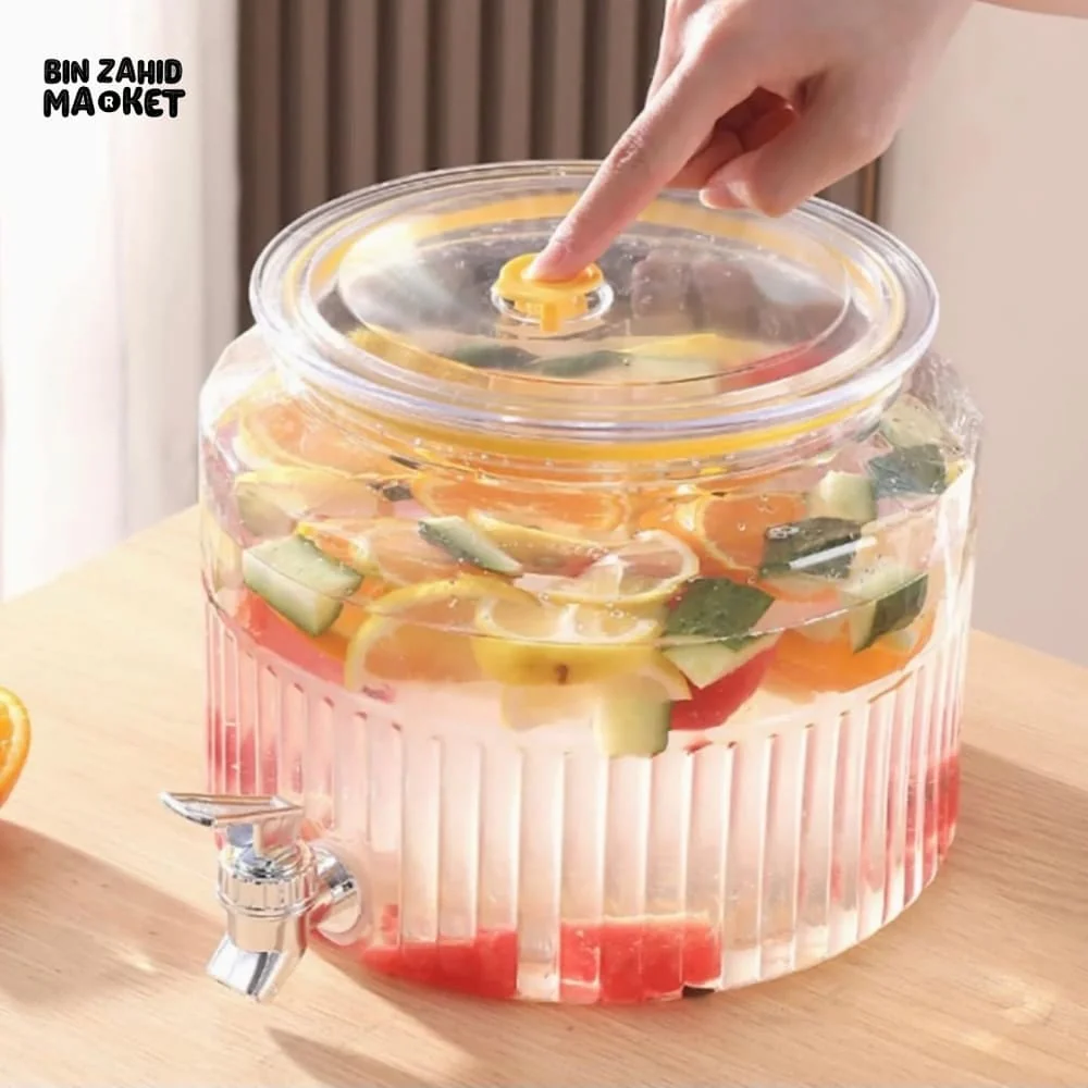 ACRYLIC PREMIUM JUICE CONTAINER – ELEGANT & DURABLE BEVERAGE DISPENSER - 8.5 LITERS - Image 4