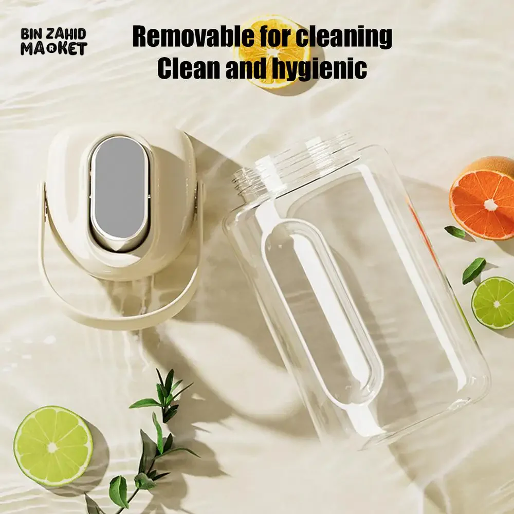 COLD WATER BOTTLE WITH TAP LEMONADE CONTAINER WATER DISPENSER 2000ml - Image 10