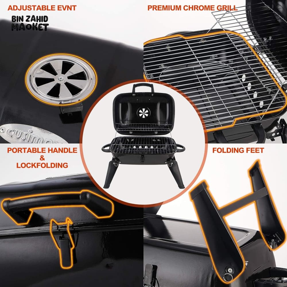 FOLDABLE TABLE TOP BARBEQUE GRILL - Image 10