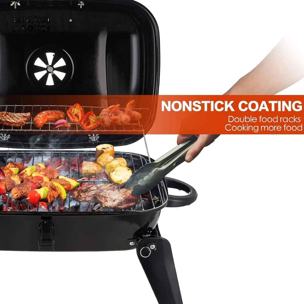 FOLDABLE TABLE TOP BARBEQUE GRILL - Image 6