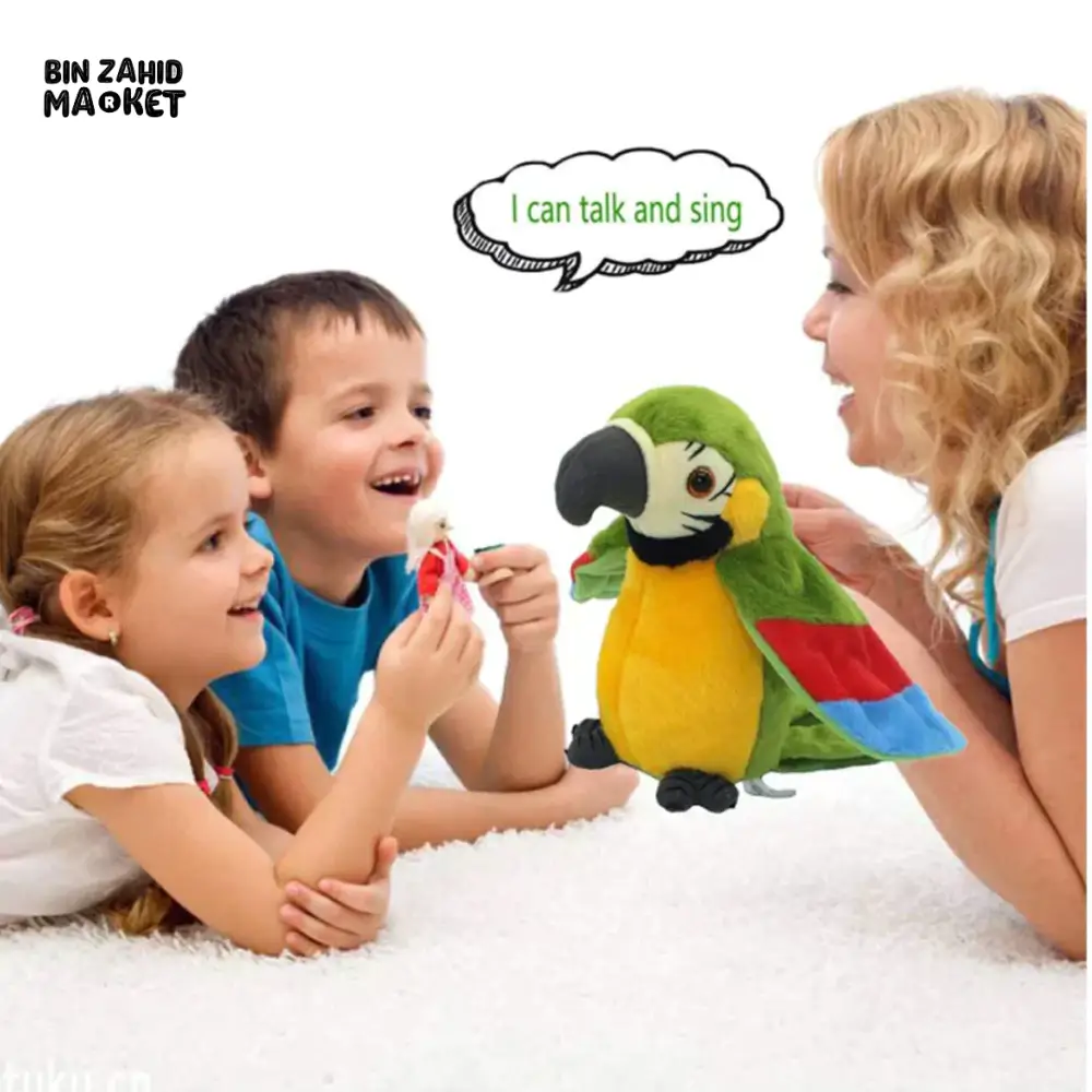 KIDS ELECTRIC MIMICKING MUSICAL PARROT TOY - Image 4