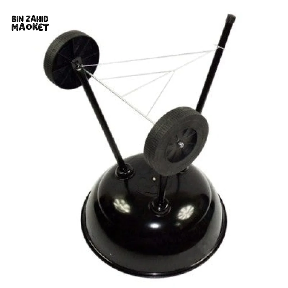 PORTABLE ROUND BARBEQUE GRILL WITH TYRES - Image 5