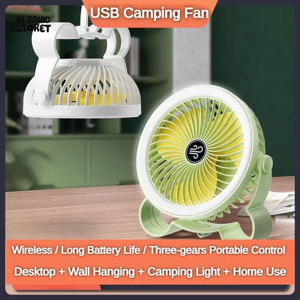 RECHARGEABLE STAND FAN LIGHT - Image 3