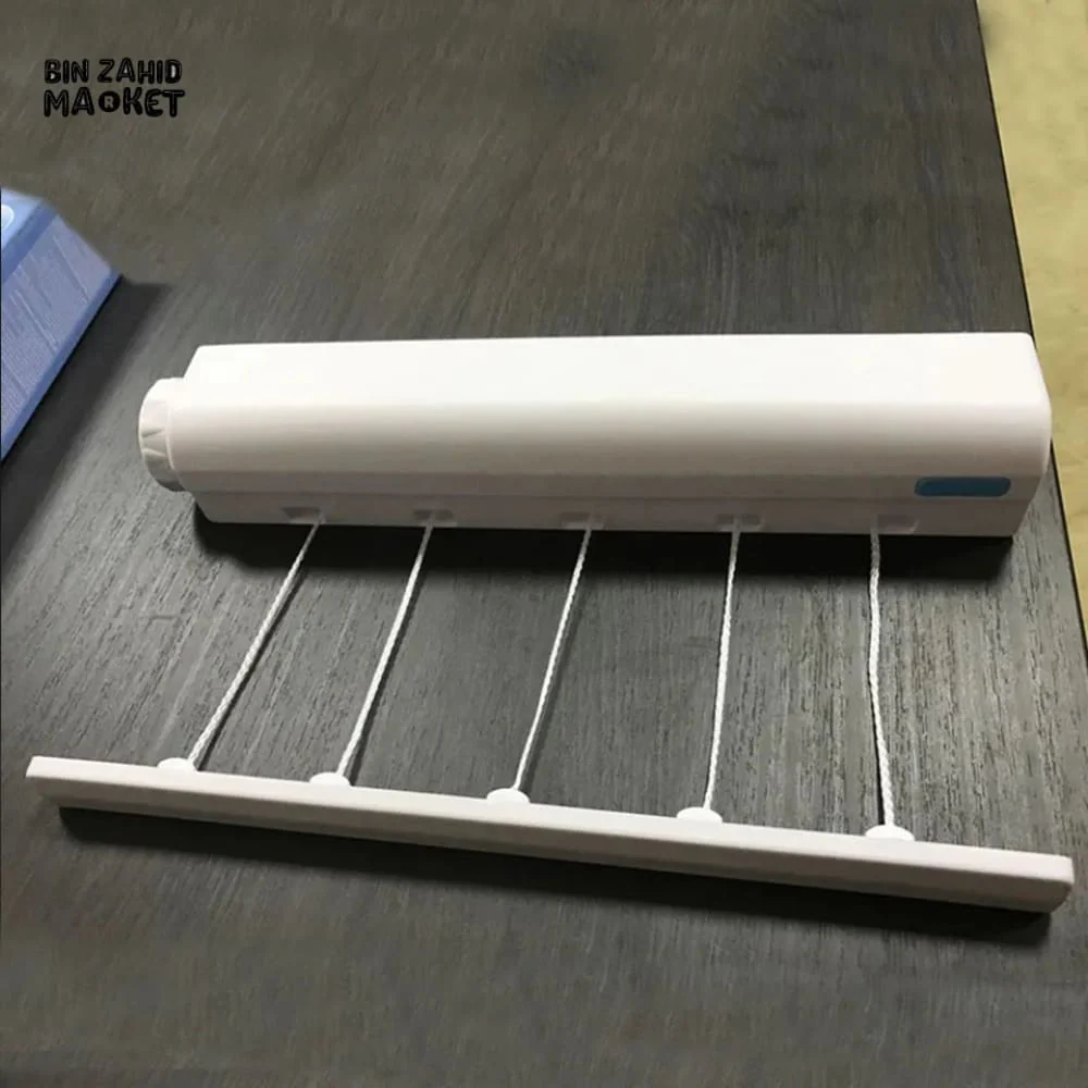 RETRACTABLE CLOTHES HANGING LINE 3.7 METRES - Image 5