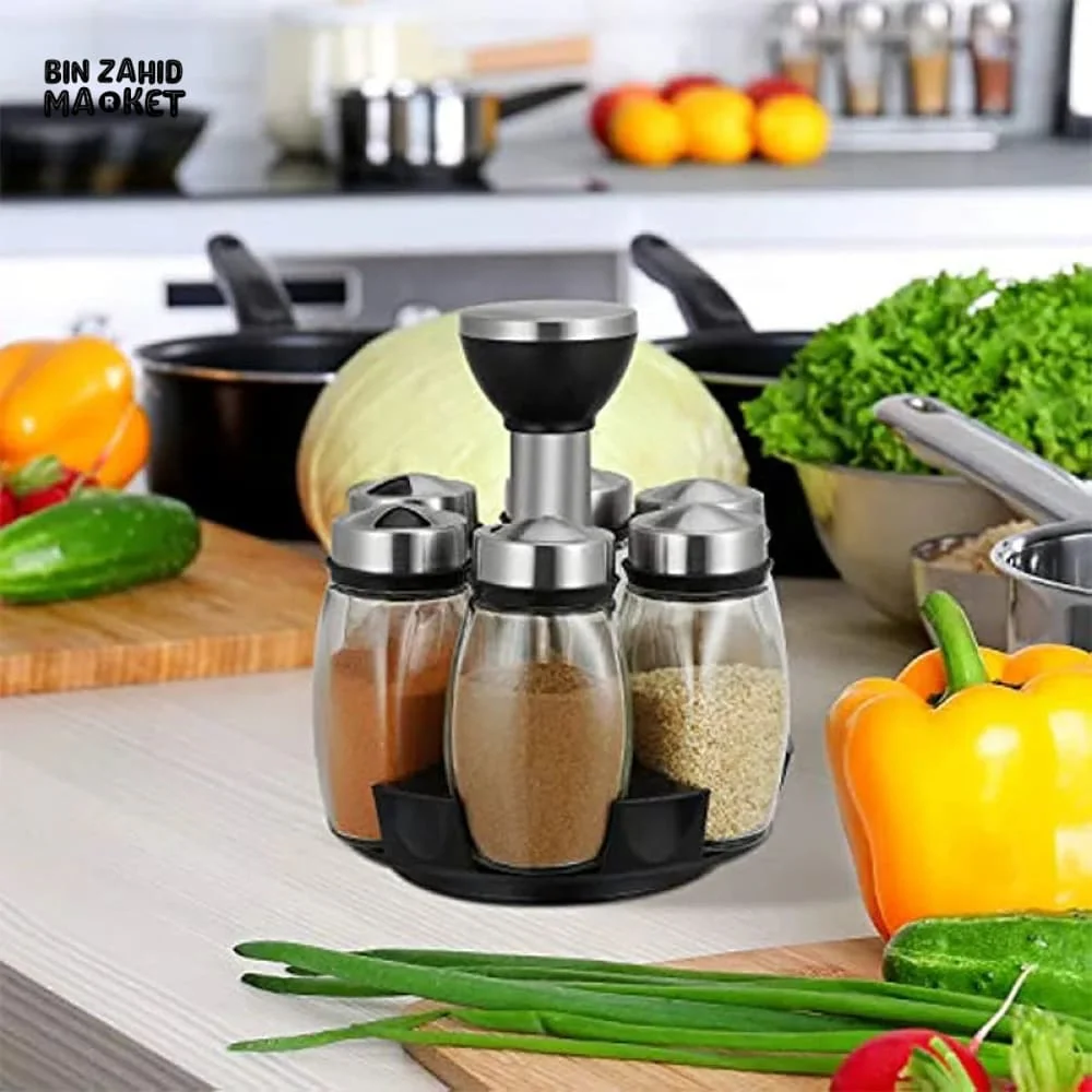 ROTATING SPICES JAR SET - Image 4