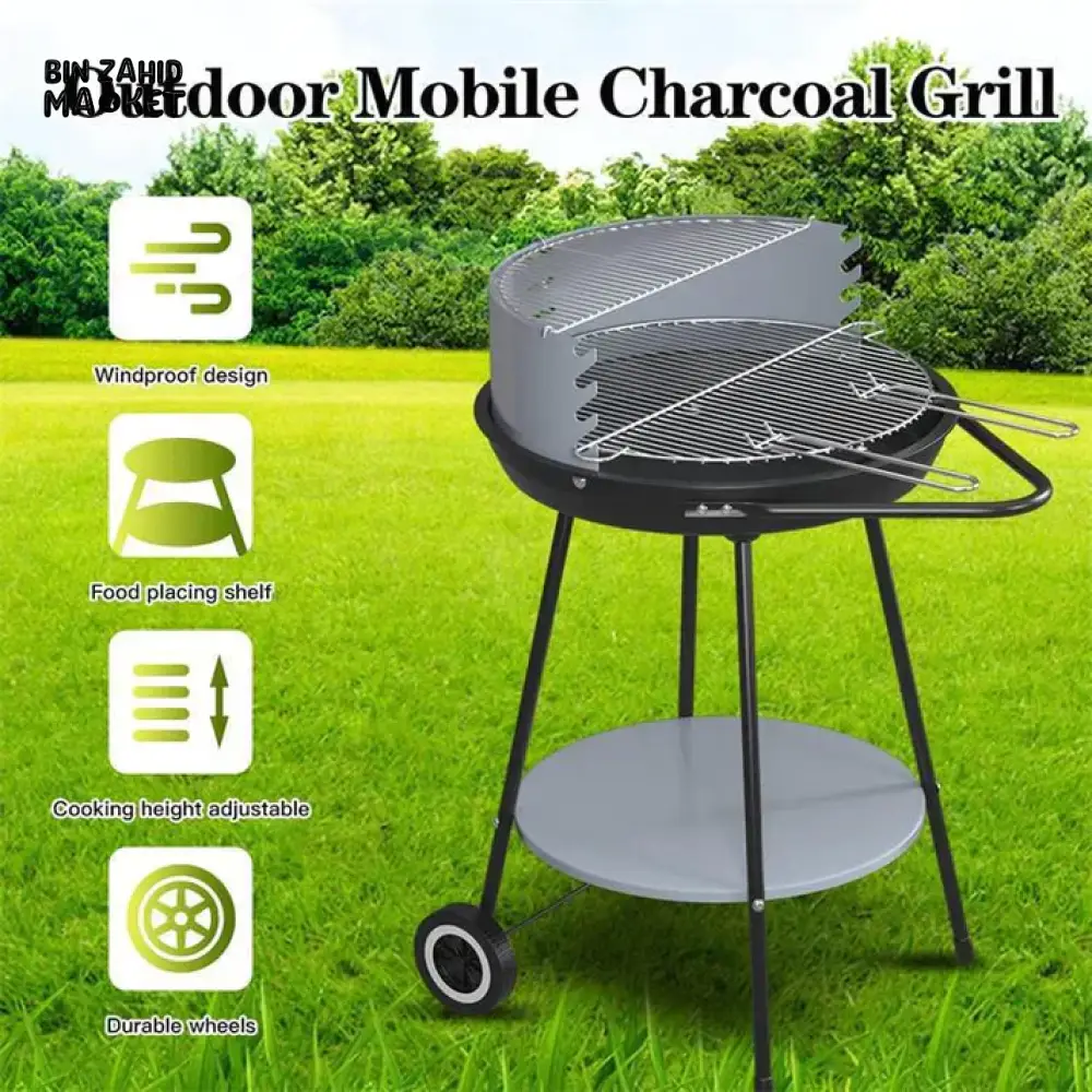 ROUND OPEN BARBEQUE GRILL - Image 4