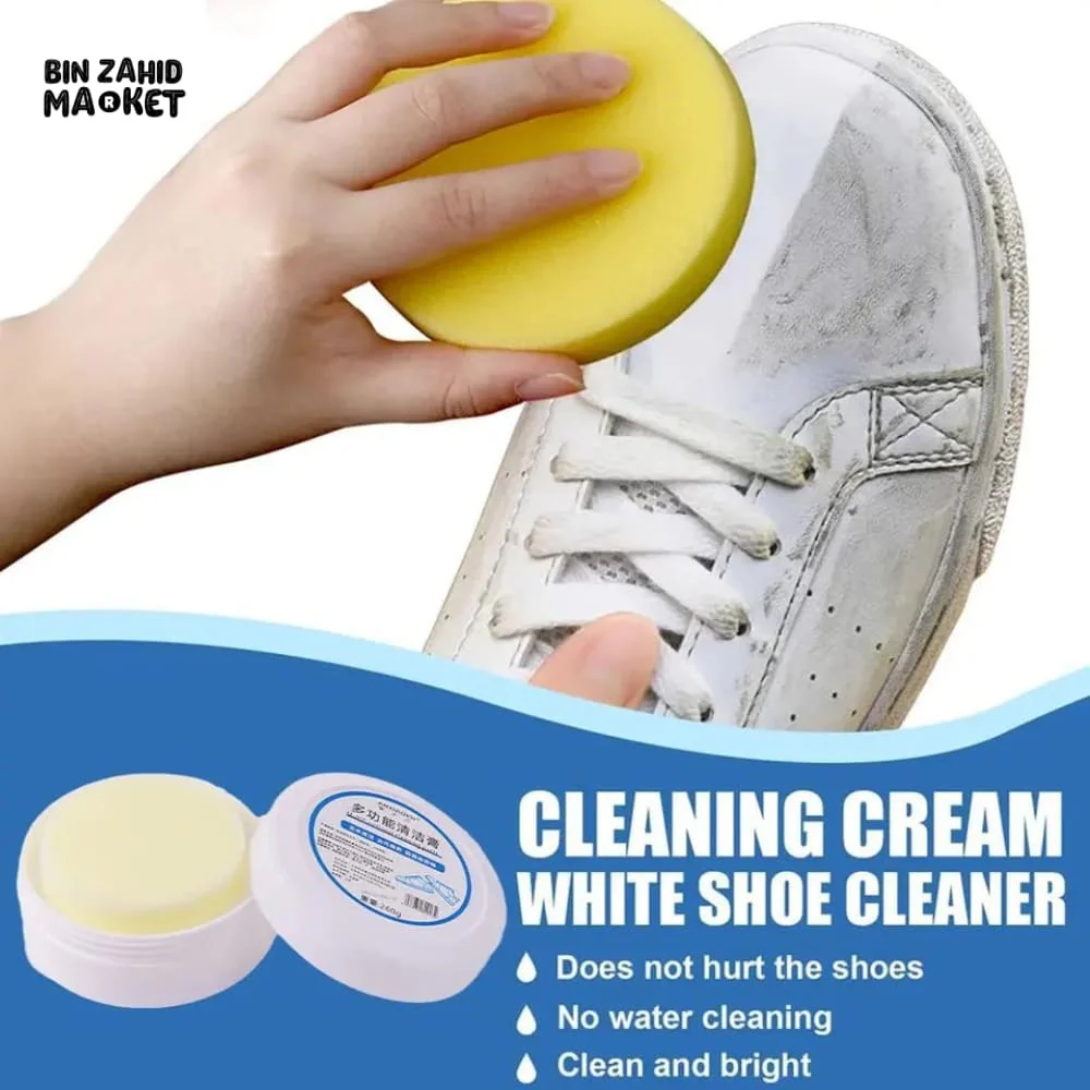 SHOE CLEANING CREAM WITH SPONGE - Image 4