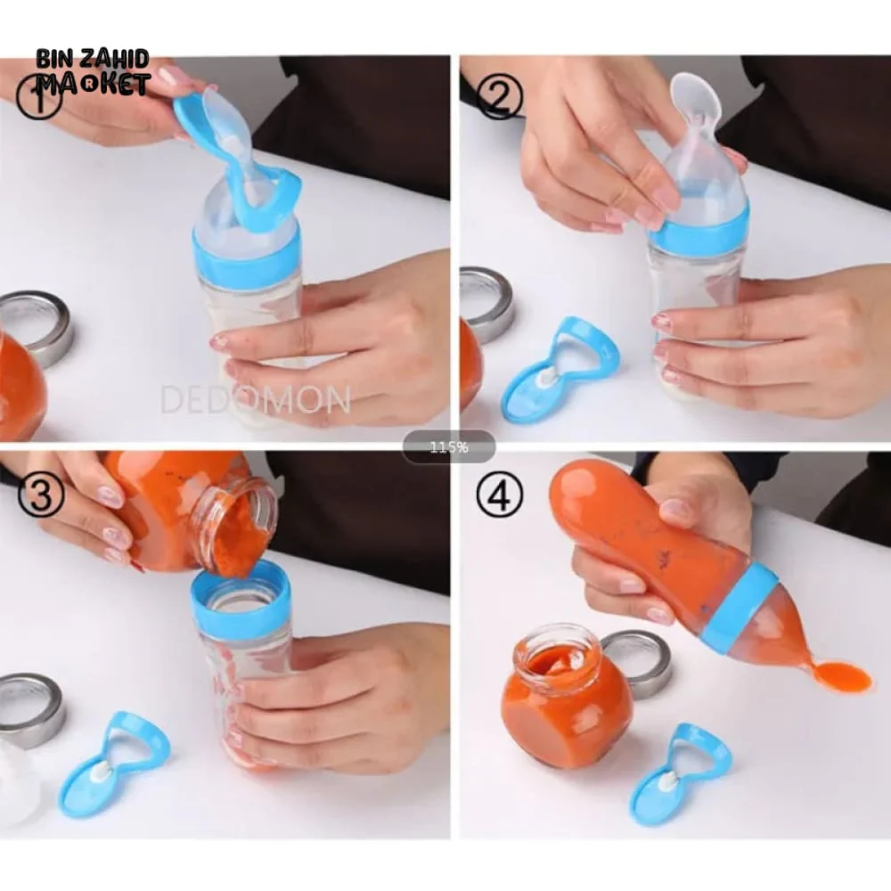 SILICONE BABY SPOON FEEDER - Image 3