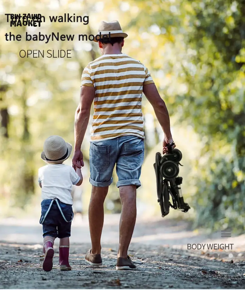 SMART FOLDABLE EASY TO CARRY STROLLER - Image 5