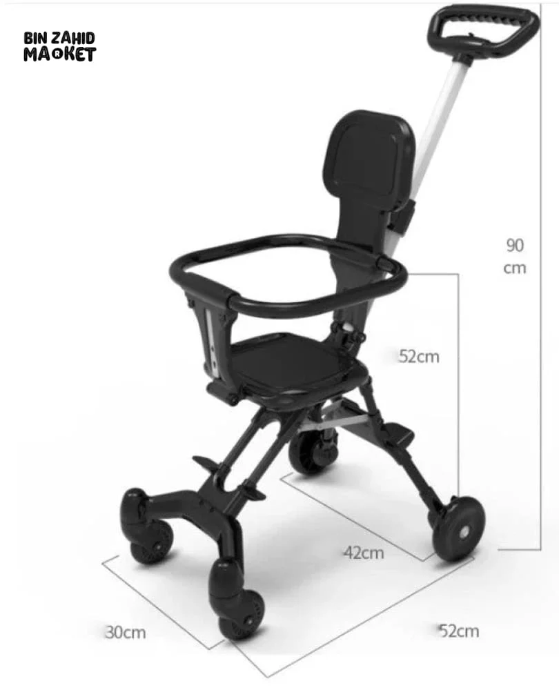 SMART FOLDABLE EASY TO CARRY STROLLER - Image 6