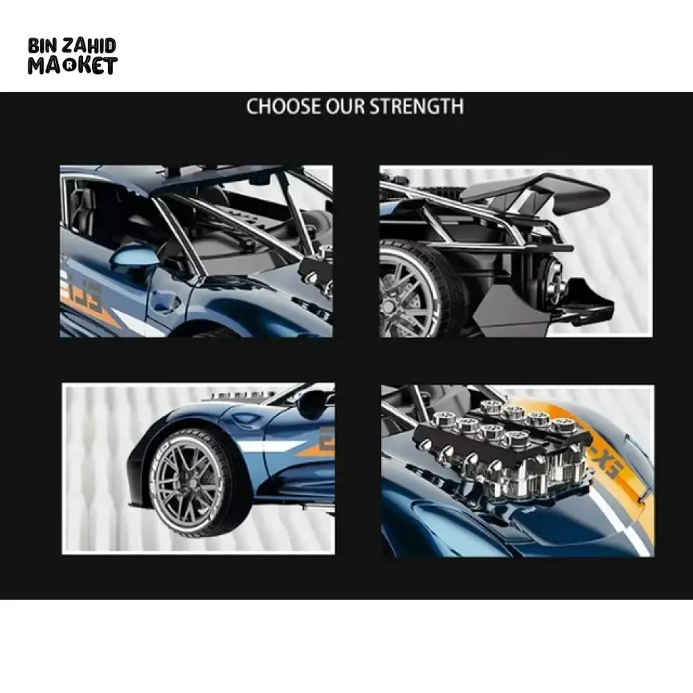 SMART REMOTE CONTROL ALLOY METAL SUPER CAR - Image 4