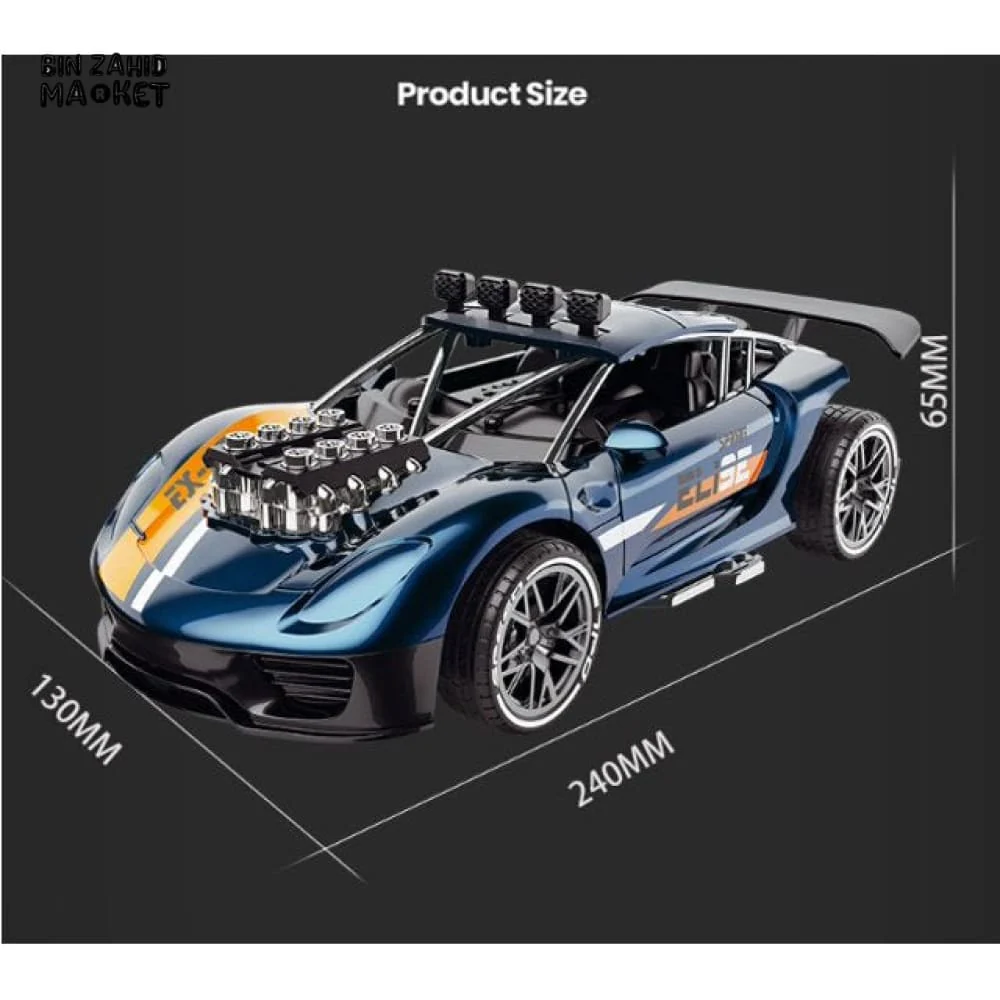 SMART REMOTE CONTROL ALLOY METAL SUPER CAR - Image 6