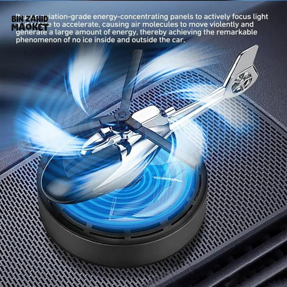 SOLAR POWERED COPTER CAR FRAGRANCE DIFFUSER - Image 3