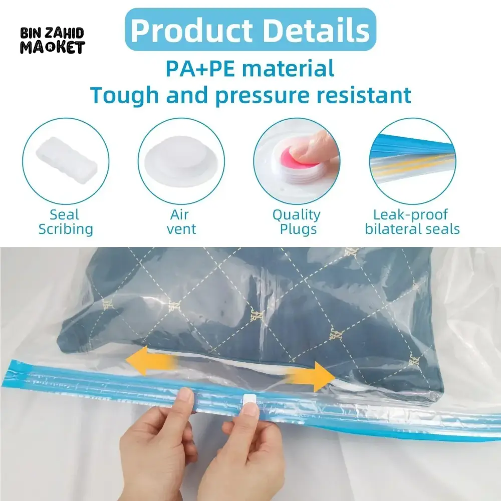 SPACE SAVER VACUUM STORAGE BAGS WITH A PUMP - Image 6