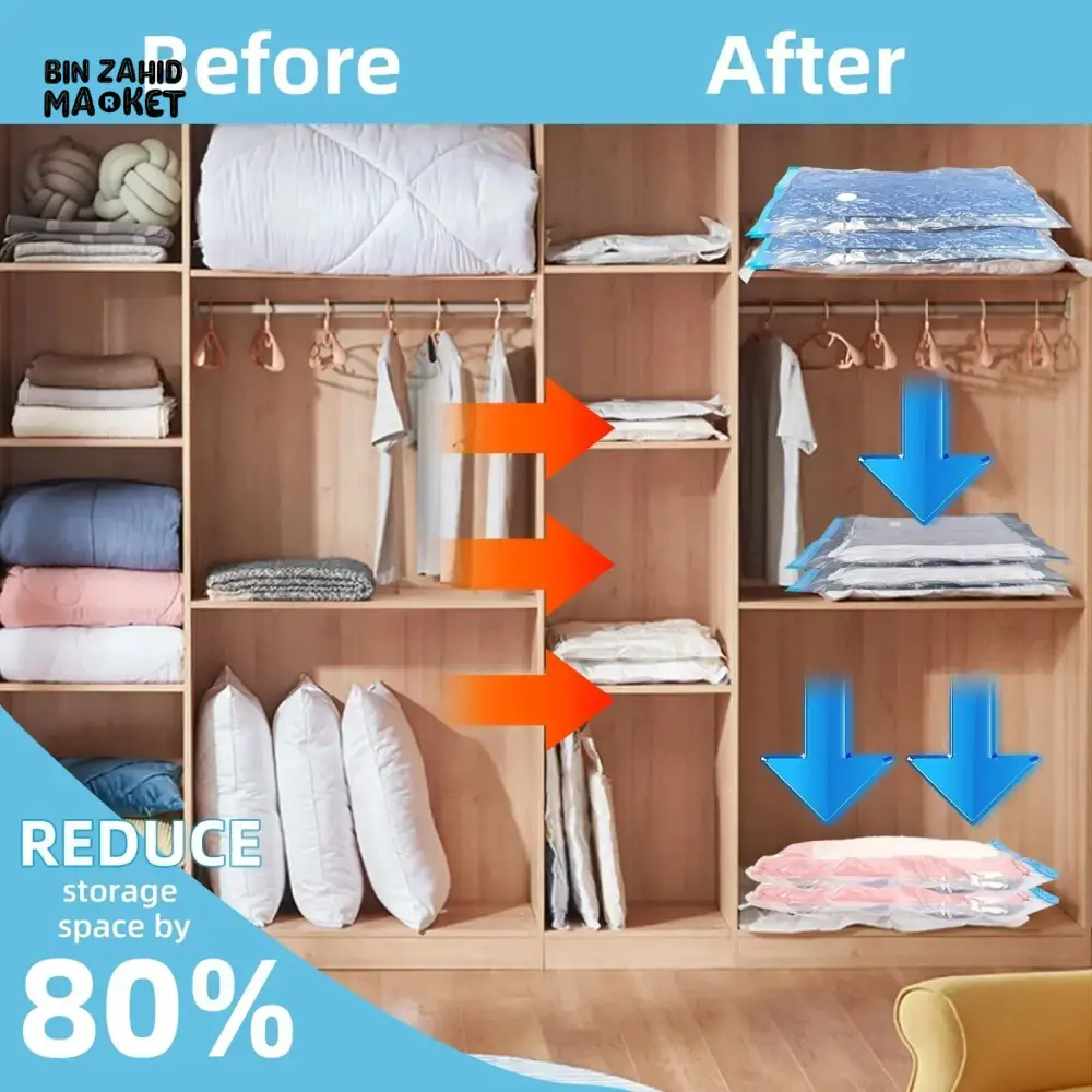 SPACE SAVER VACUUM STORAGE BAGS WITH A PUMP - Image 8