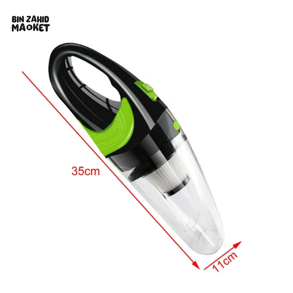 STRONG POWER CAR VACUUM CLEANER 120W PORTABLE HANDHELD MINI VACUUM - Image 5