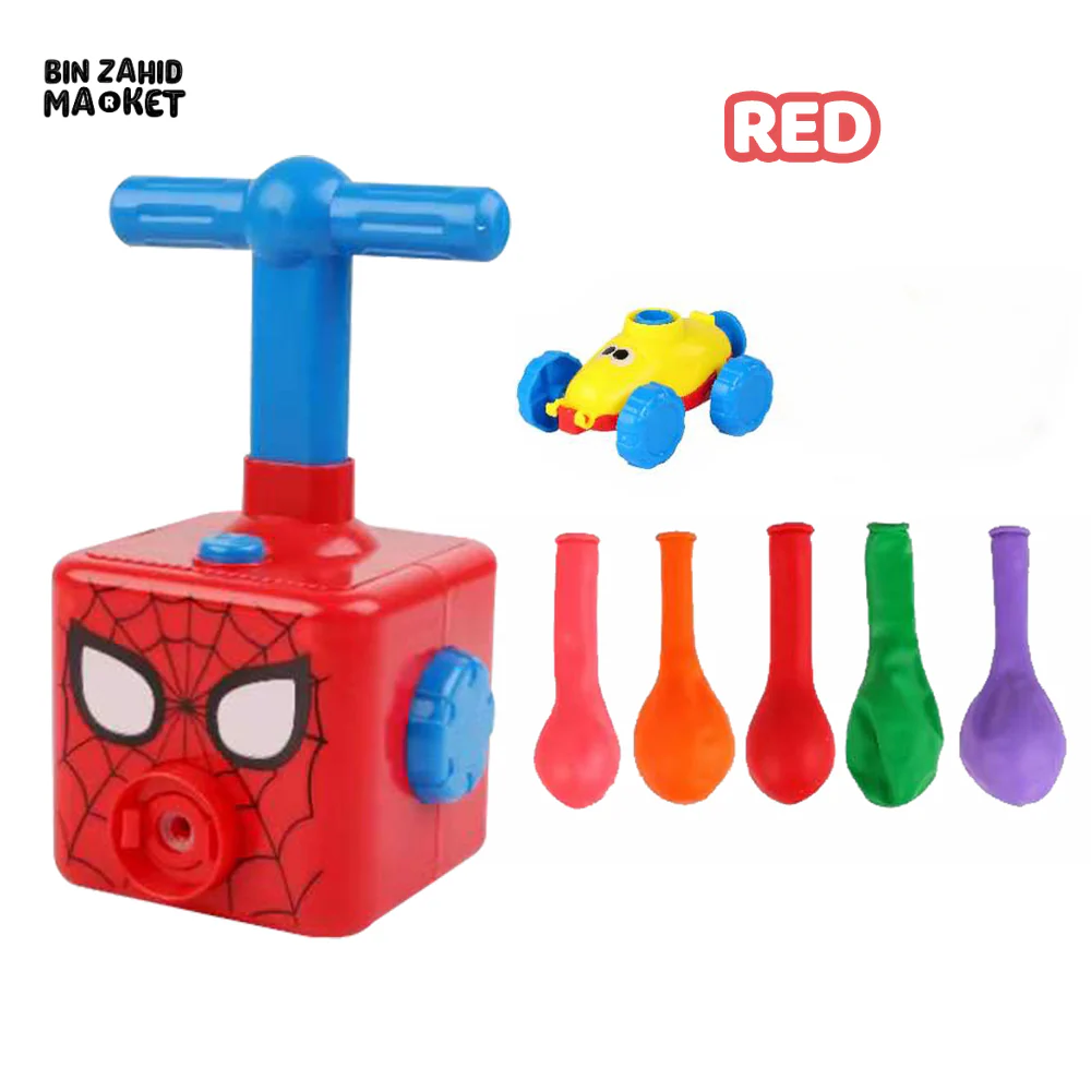 SUPER CHARACTERS AIR PRRESSURE BALLOON CAR TOY - Image 5