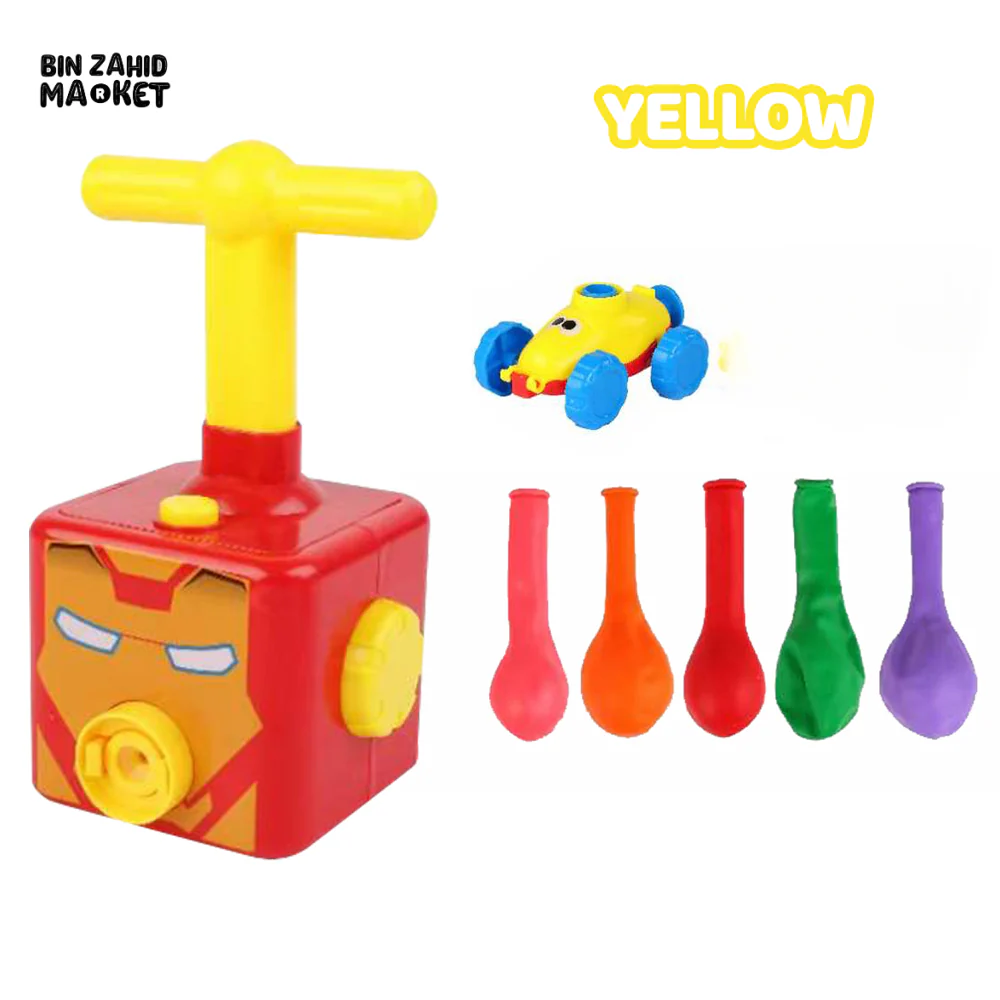 SUPER CHARACTERS AIR PRRESSURE BALLOON CAR TOY - Image 6