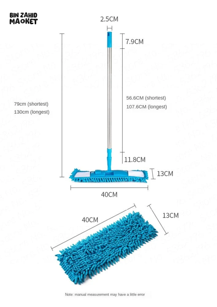 TELESCOPIC MICROFIBER CLEANING MOP - Image 8