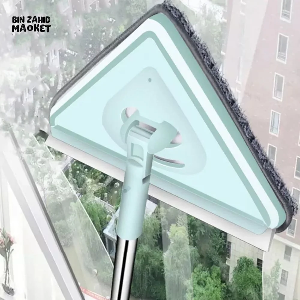 TELESCOPIC TRIANGLE CLEANING WIPER MOP - Image 4
