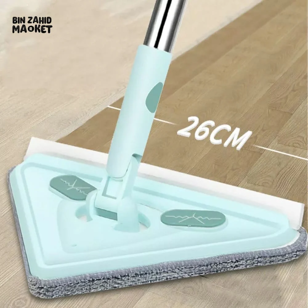 TELESCOPIC TRIANGLE CLEANING WIPER MOP - Image 6