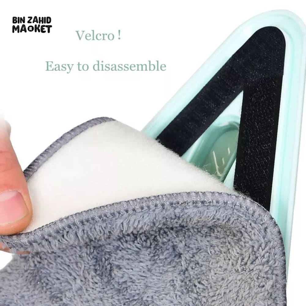 TELESCOPIC TRIANGLE CLEANING WIPER MOP - Image 9