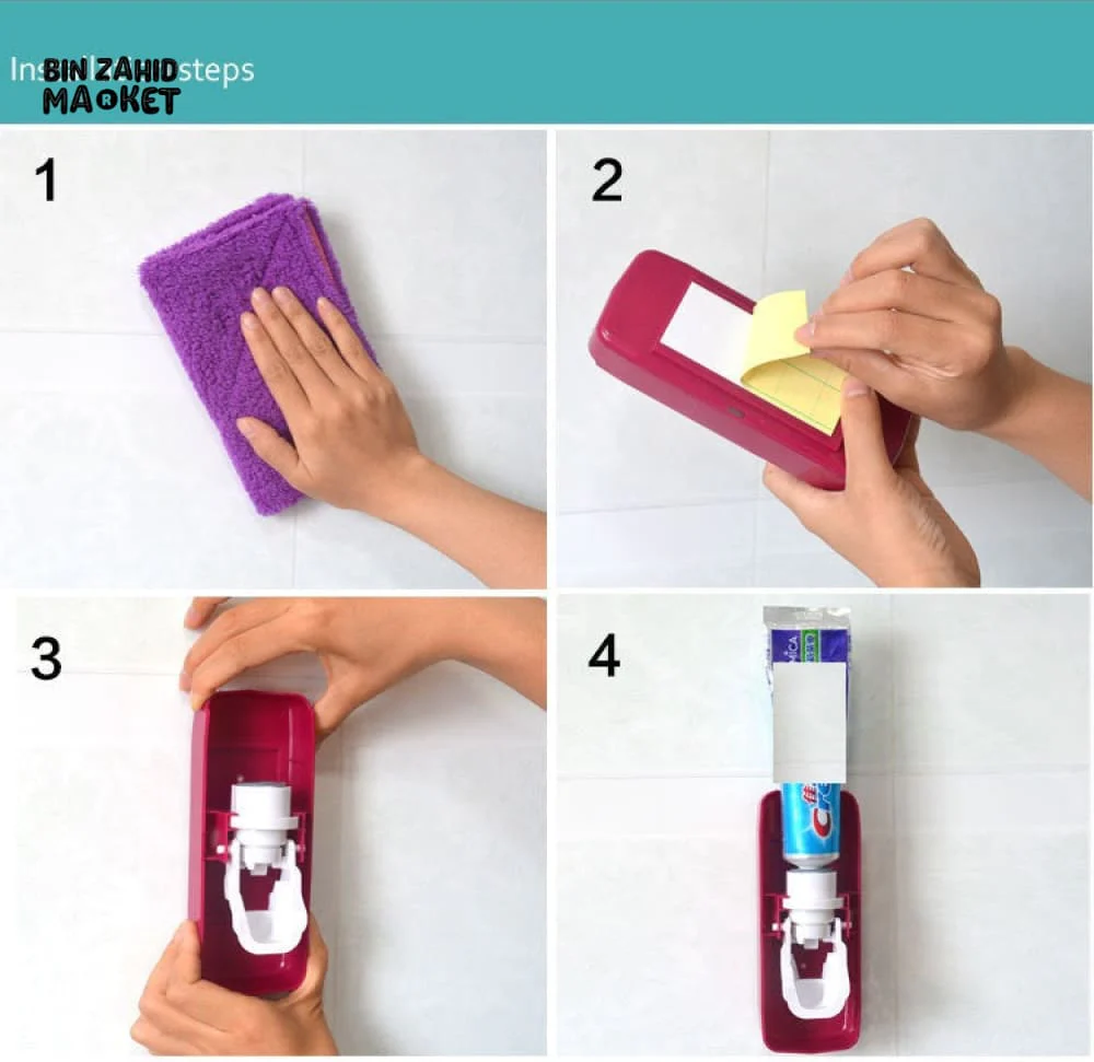 TOOTHPASTE DISPENSER WITH HOLDER - Image 5