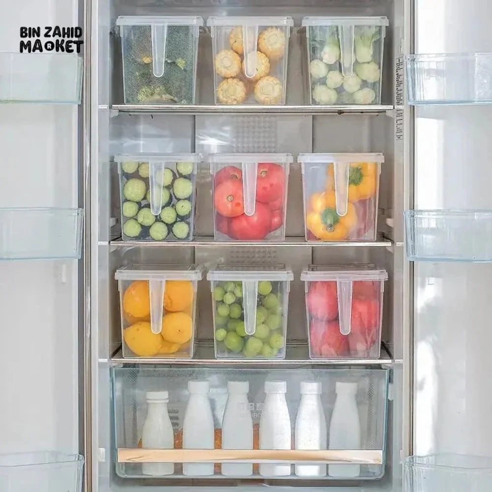 TRANSARENT FRIDGE STORAGE BOX - Image 4