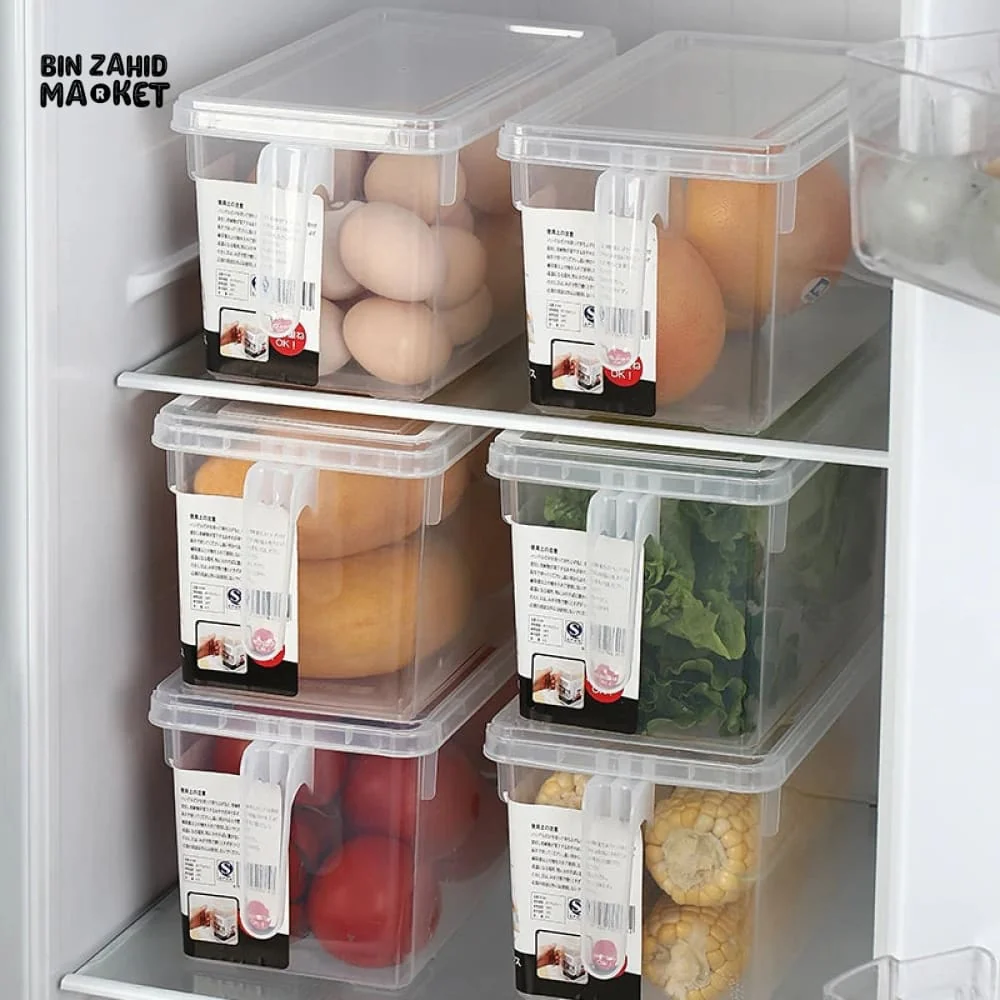 TRANSARENT FRIDGE STORAGE BOX - Image 8