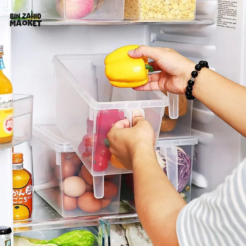 TRANSARENT FRIDGE STORAGE BOX - Image 9