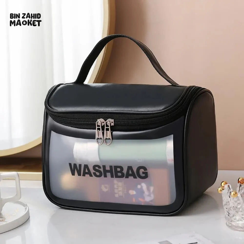 TRANSPARENT TRAVEL COSMETIC BAG - Image 3