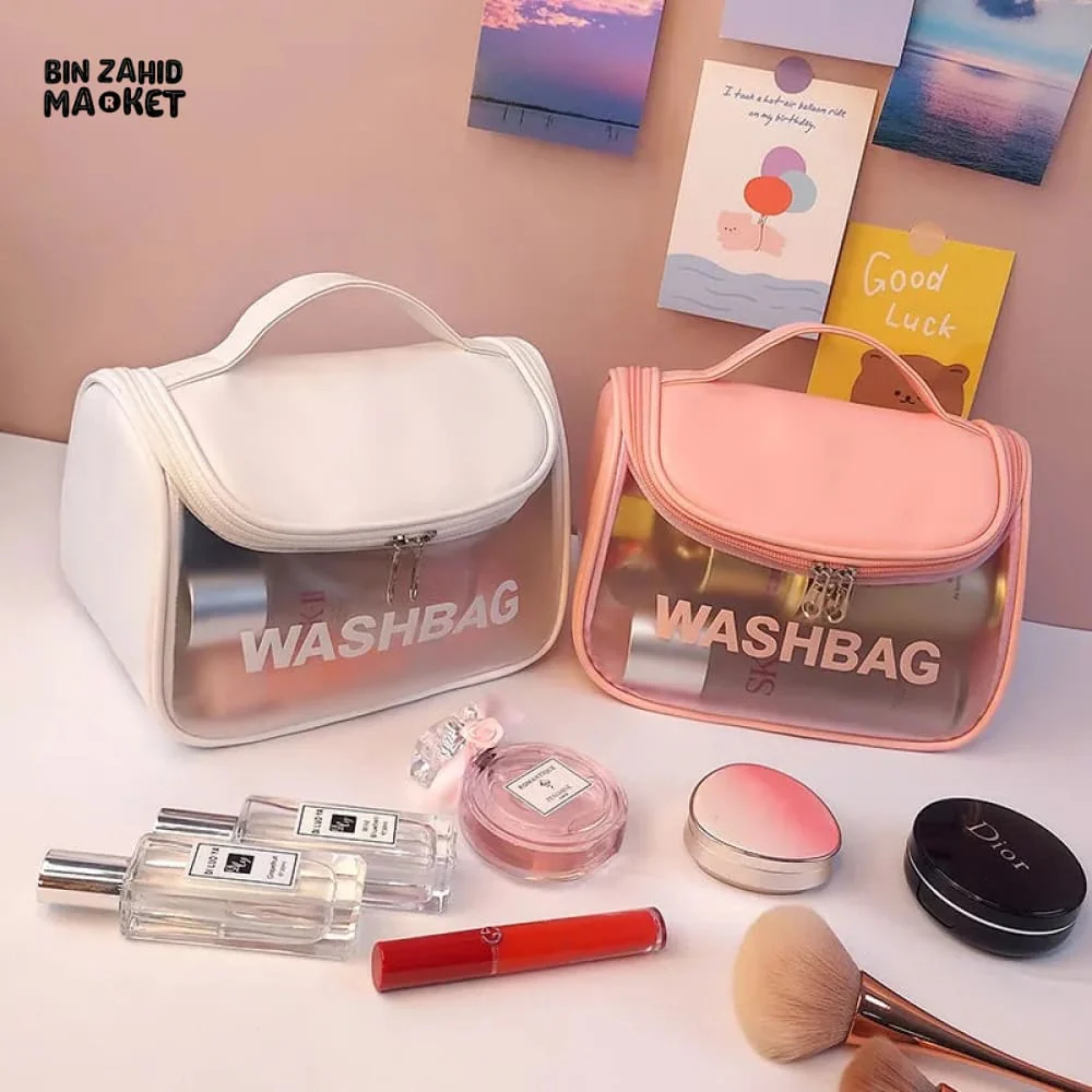 TRANSPARENT TRAVEL COSMETIC BAG - Image 4