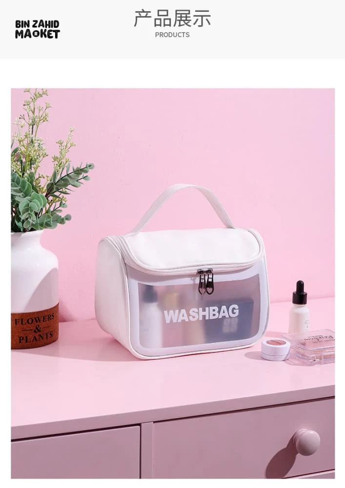 TRANSPARENT TRAVEL COSMETIC BAG - Image 5