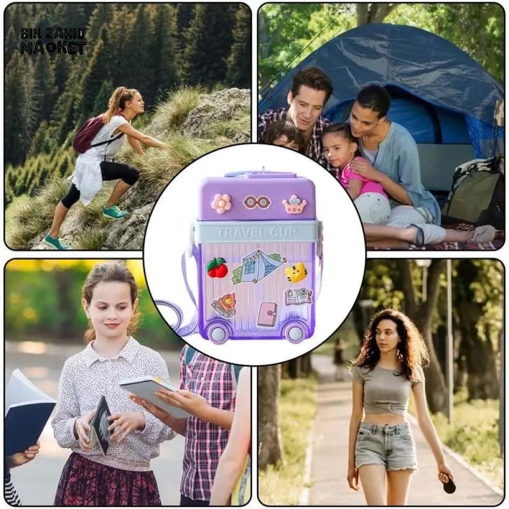 TRAVEL CUP MINI WATER BOTTLE 450ML - Image 7