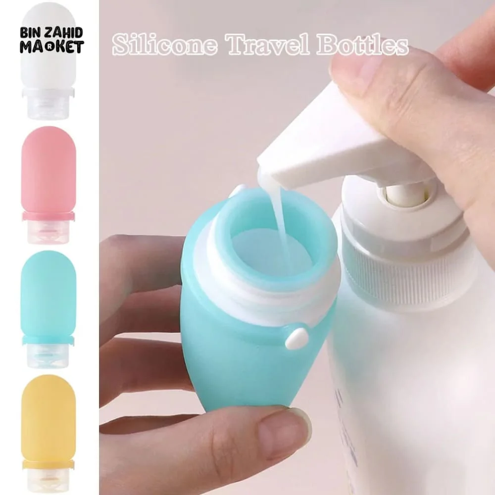 TRAVEL SILICONE TOILETRIES BOTTLES - Image 3