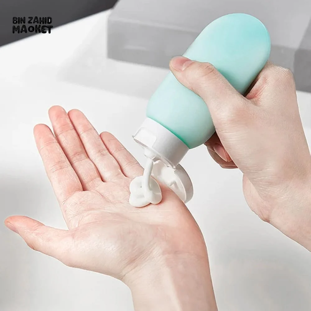 TRAVEL SILICONE TOILETRIES BOTTLES - Image 4