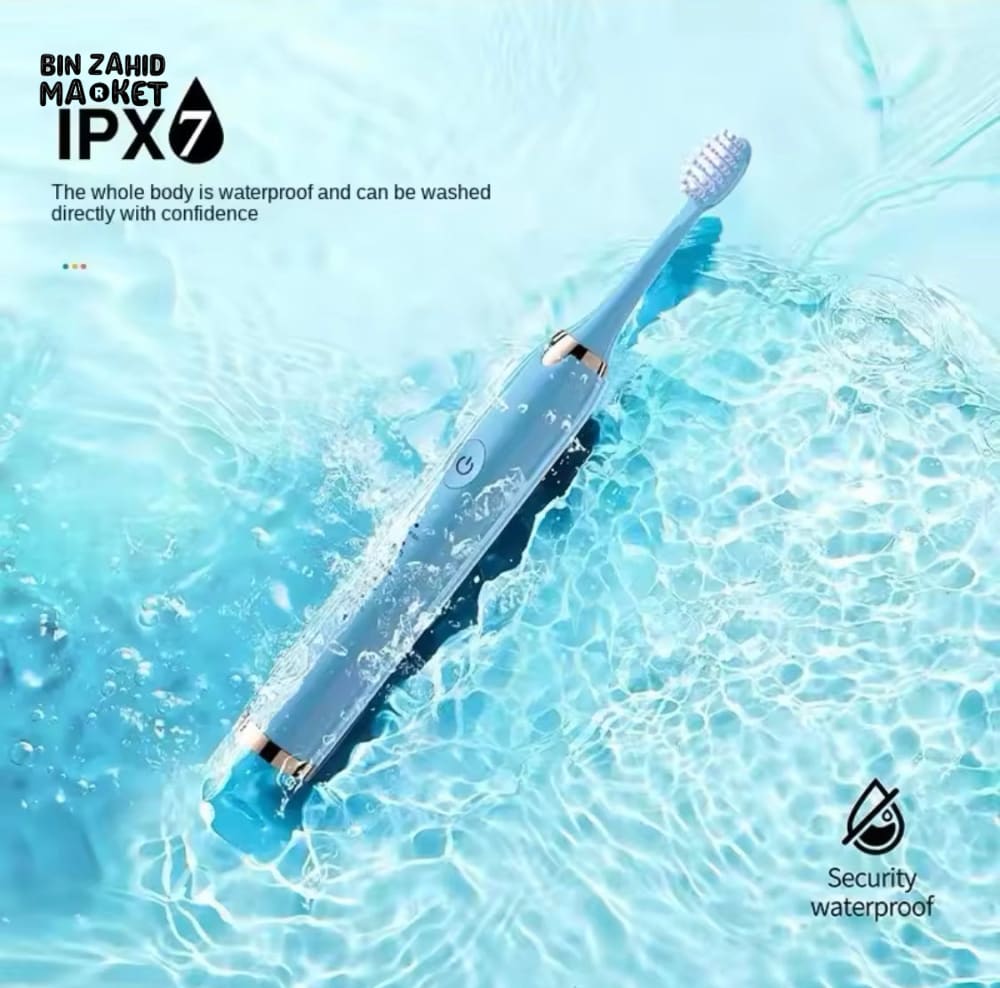 ULTRADENT ECLECTRIC TOOTHBRUSH WITH 2X EXTRA BRUSH-HEADS - Image 3