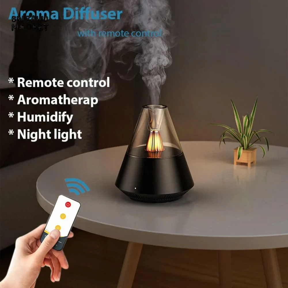 VOLCANIC AROMA HUMIDIFIER WITH NIGHT LIGHT - Image 3