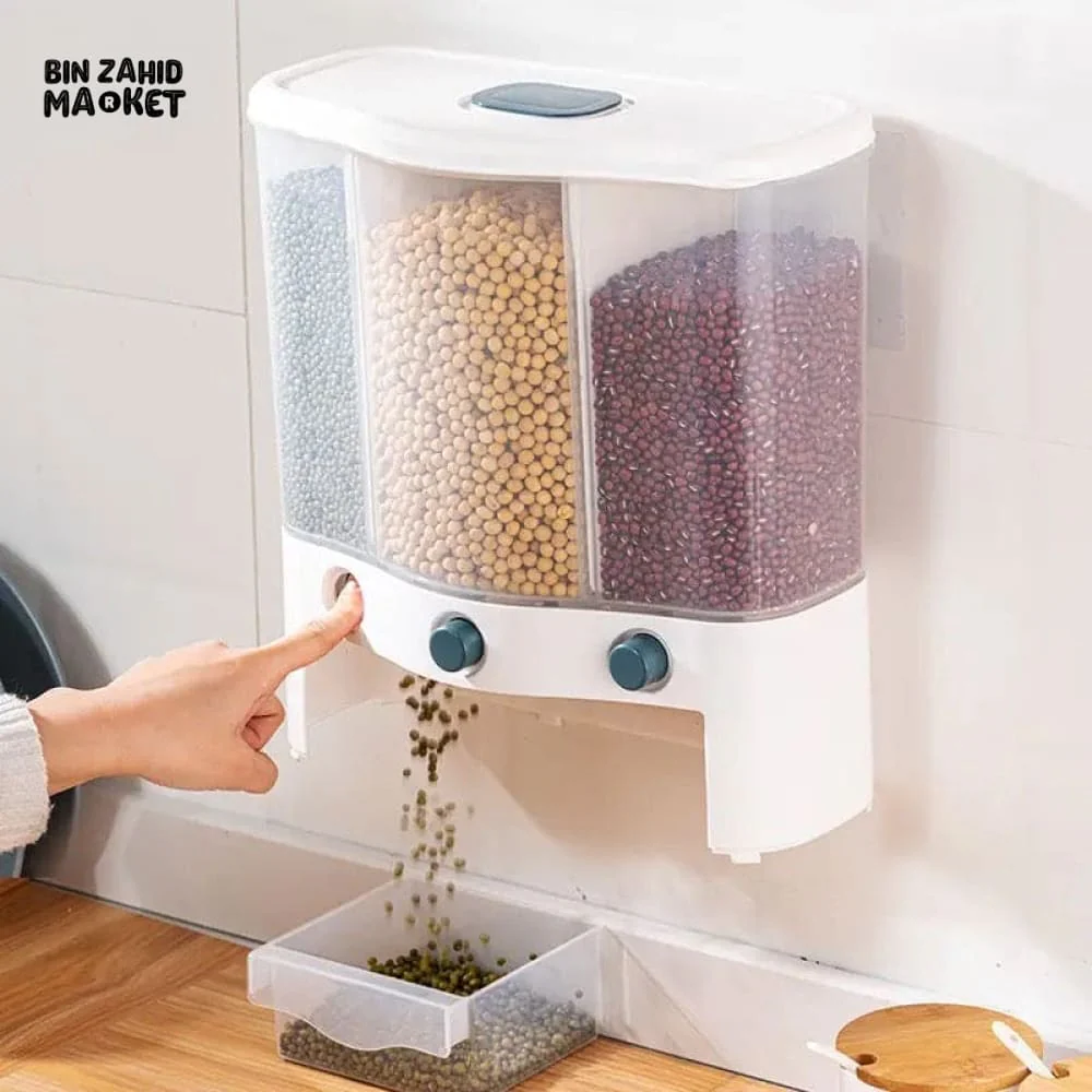 WALL MOUNTED GRAIN FOOD CONTAINER - Image 4