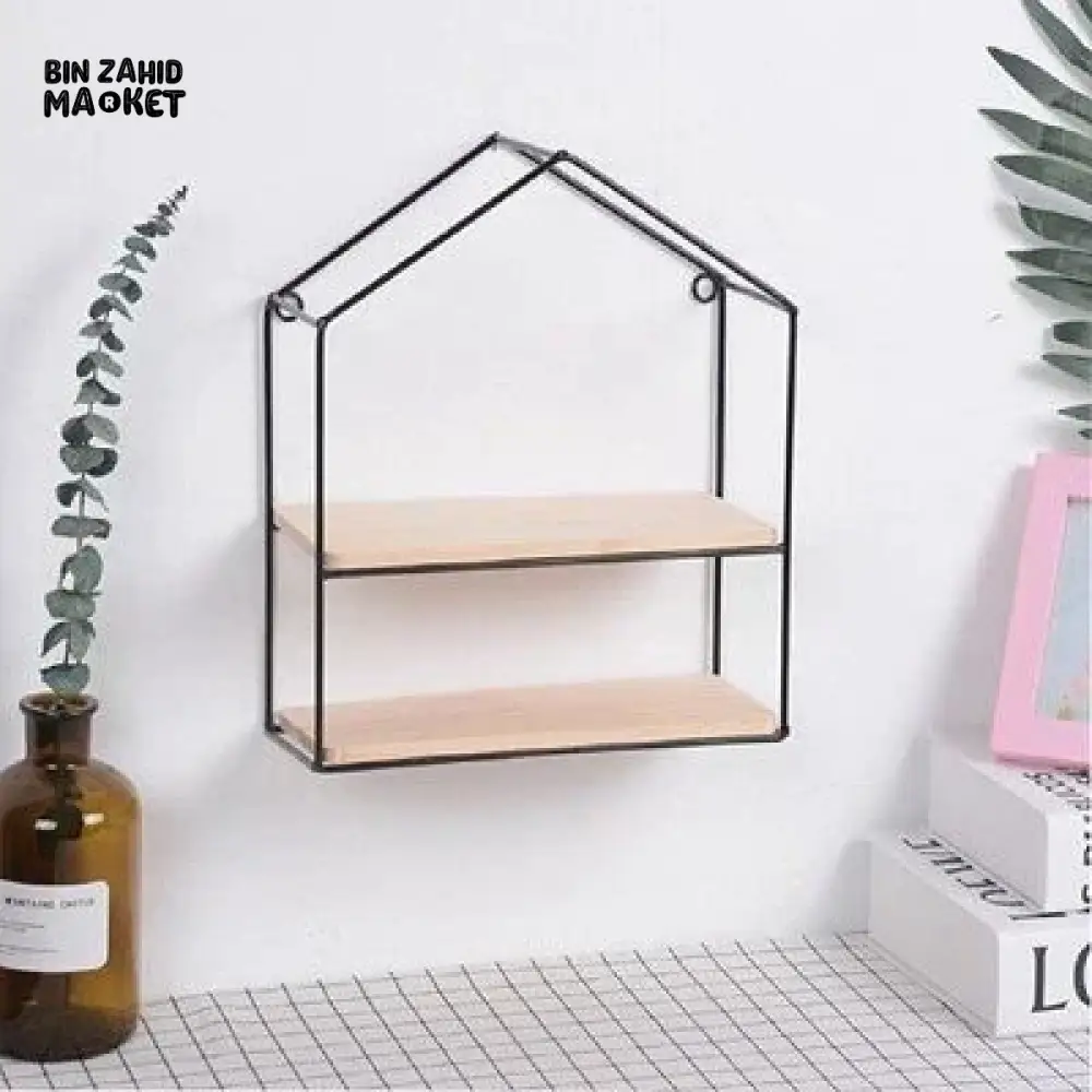 WALL MOUNTED HOME SHAPED SHELF - Image 4