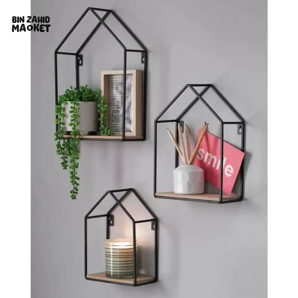 WALL MOUNTED HOME SHAPED SHELF - Image 8