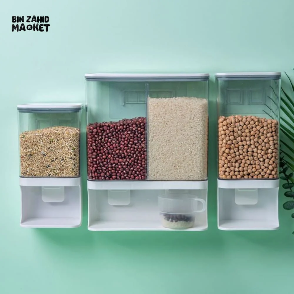 WALL MOUNTED PUNCH FREE RICE & CEREAL DISPENSER - Image 8