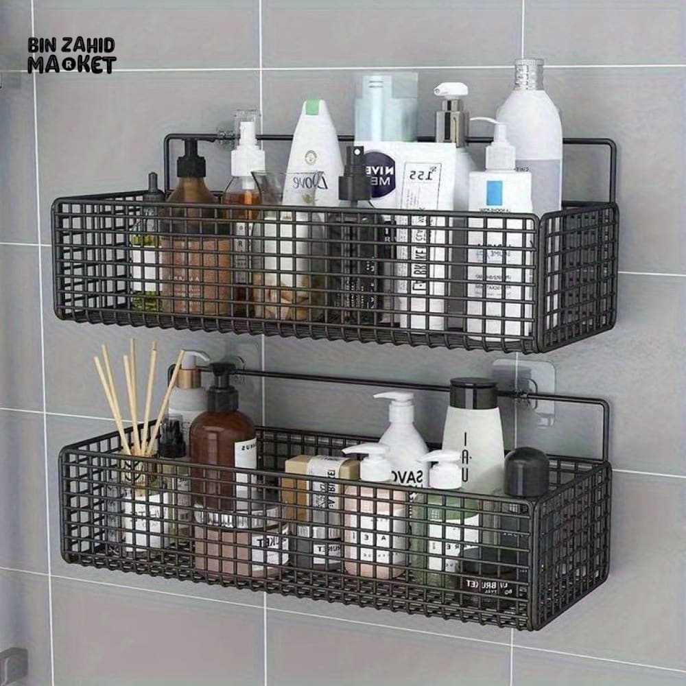 WALL MOUNTED STICKING STORAGE SHELF - Image 8