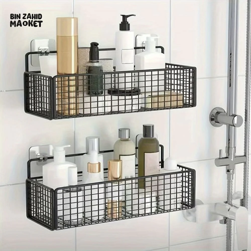 WALL MOUNTED STICKING STORAGE SHELF - Image 9
