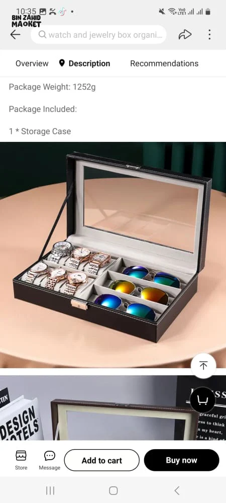 WATCHES & SUNGLASSES ORGANIZER - Image 5