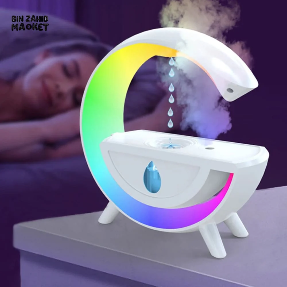 WATER DROPLET AIR HUMIDIFIER WITH LAMP - Image 4