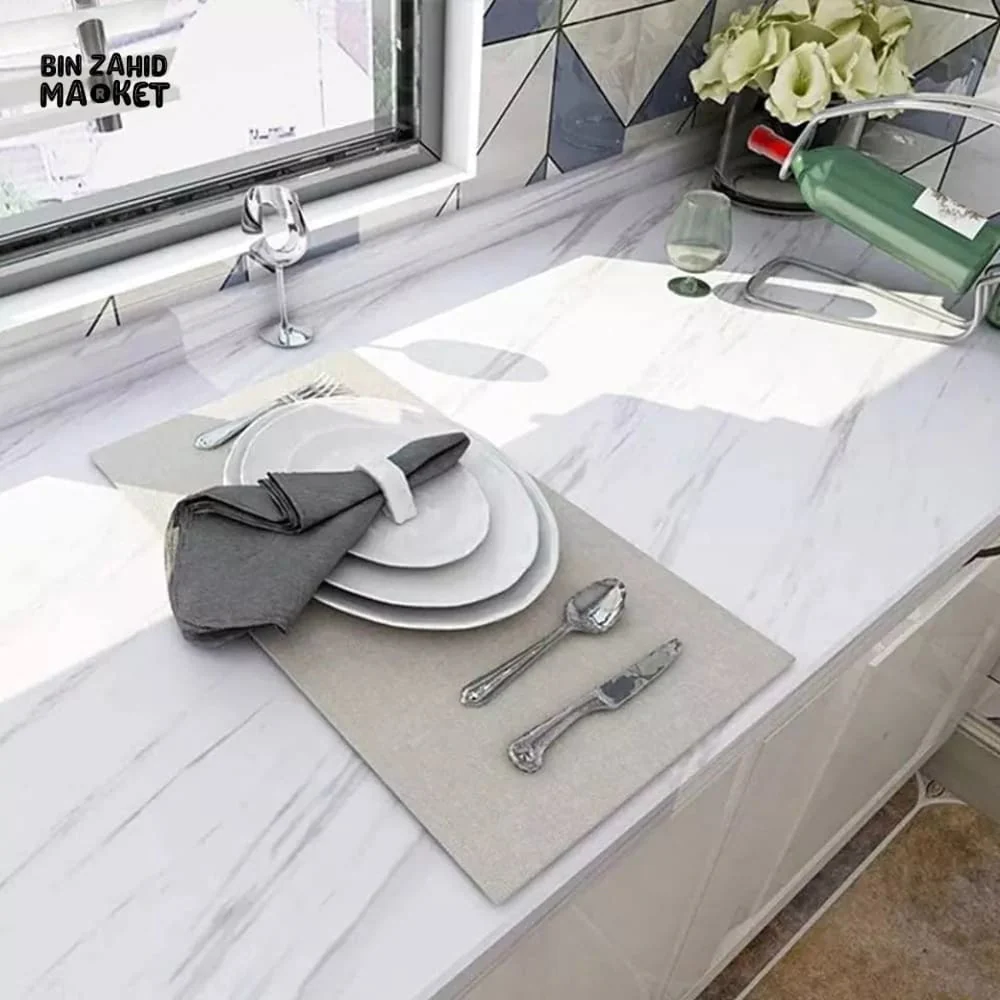 WATERPROOF MARBLE SHEETS ROLL 60*200CM - Image 4