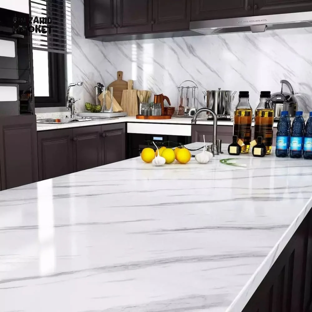 WATERPROOF MARBLE SHEETS ROLL 60*200CM - Image 5