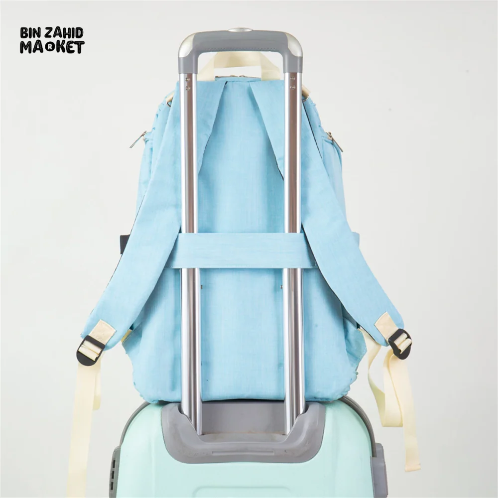 WATERPROOF MOMMY BAG HIGH-END MULTI-FUNCTIONAL BACKPACK - Image 18