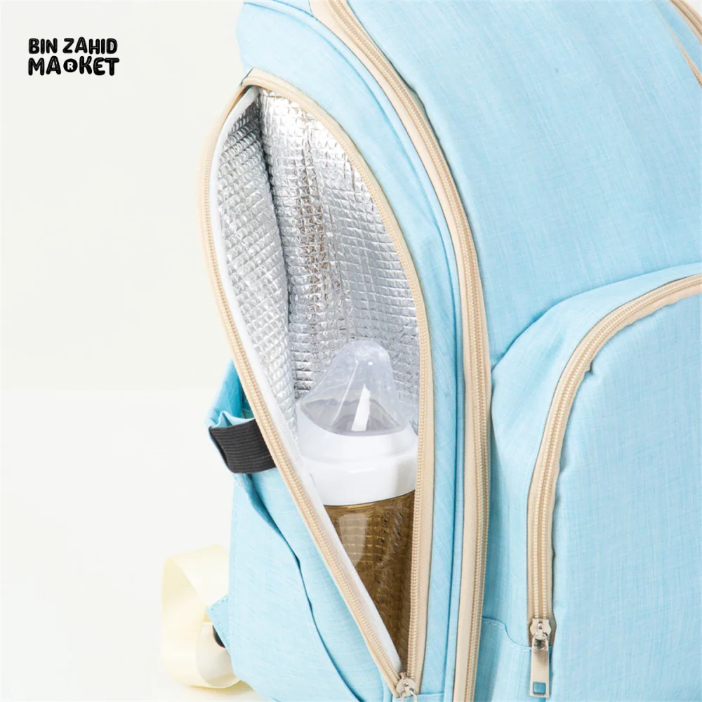 WATERPROOF MOMMY BAG HIGH-END MULTI-FUNCTIONAL BACKPACK - Image 19